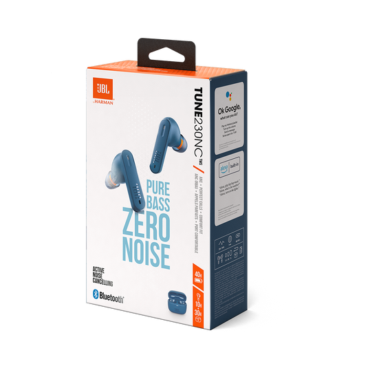 JBL Tune 230NC TWS - Blue - True wireless noise cancelling earbuds - Detailshot 10 image number null